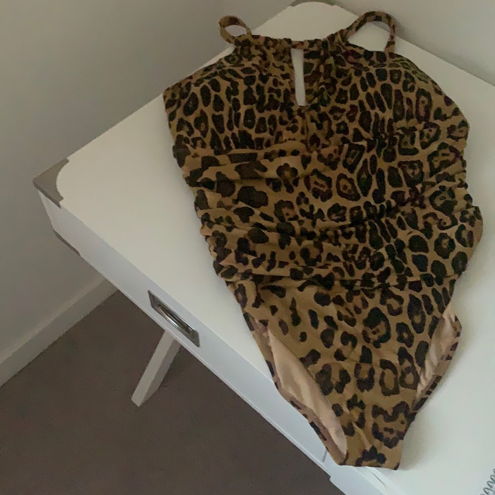 Ralph Lauren Leopard One Piece Size 20W